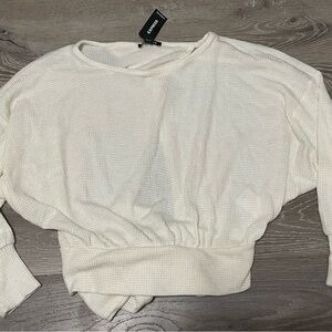 NWT Express Tie Back Knot Top - S